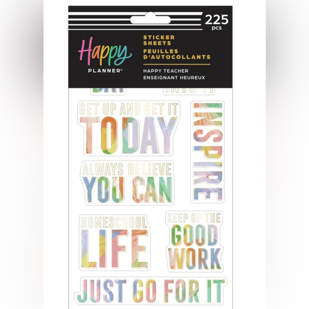 Happy Planner Motivational 225 Stickers
